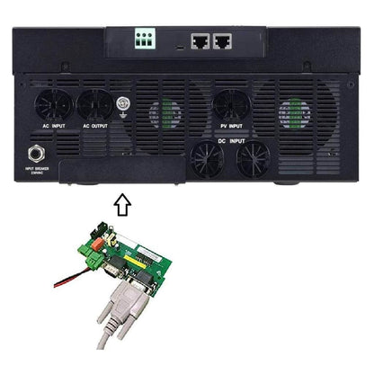 48/5000 Voltronic Axpert King 5000W 48V 230V Voltronic. Inversor de aislada. Paralelizable.