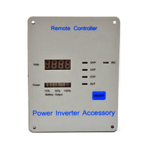 Télécommande pour onduleurs Tirio (OFF0919 et OFF0920, firmware 10/2018) - APPAREILS DE CONVERSION