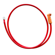 Câble 2000mm positif rouge 4AWG pour connecter les modules CASIA LV4850 et LV48100 aux concentrateurs LVP48-400A ou LVP48-750A | SOLITIA