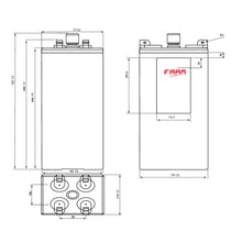 2v/1040Ah (C120) OPzS 8STA100- FAAM