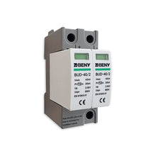 Parafoudre PRD DC | 2 pôles | 600V 40KA | Rail DIN | BUD-40/2 | BENY
