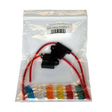 Lot de 2 unités : 2 porte-fusibles à lames + fusibles 2x5A / 2x10A / 2x15A / 2x20A / 2x25A / 2x30A de TECHNO SUN