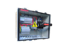 Boîtier de jonction avec protections | 6 strings | Fusibles 15A | Disjoncteur 80A | 1.000V DC | BENY