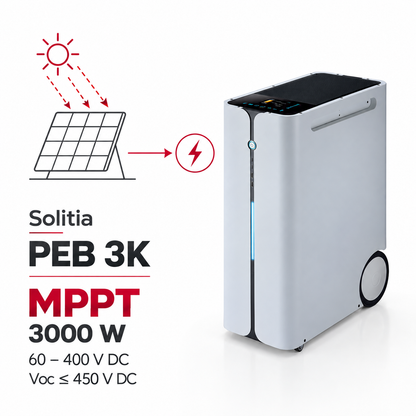 Solitia PEB 3K — 3000 W solar MPPT