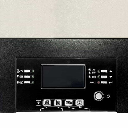 48/5000 Voltronic Axpert King 5000W 48V 230V Voltronic. Inversor de aislada. Paralelizable.