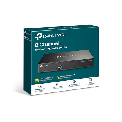 TP-LINK VIGI NVR1008H 8 Channels 1HDD H265+