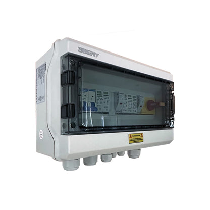 32A DC combiner box and 20A AC distributor with 40kA lightning protection, DC 1/1, AC 1/1 | BENY